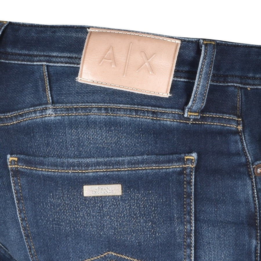 Alternative Image for ProductArmani Exchange J14 Skinny Fit Jeans Blue3
